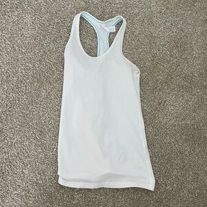 White ivivva tank top size 14